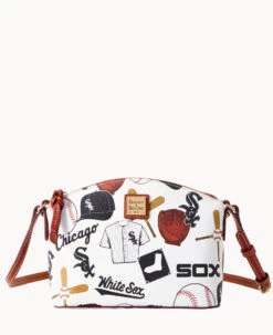 MLB White Sox Suki Crossbody WHITE SOX -Dooney & Bourke B1696G QUMWPATNWHSX 2