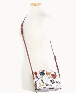 MLB White Sox Suki Crossbody WHITE SOX -Dooney & Bourke B1696G QUMWPATNWHSX ALT4