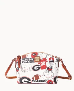 Collegiate University Of Georgia Suki Crossbody Georgia -Dooney & Bourke B1696G QXMWPATNGEA0 2