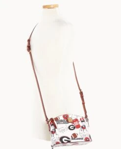 Collegiate University Of Georgia Suki Crossbody Georgia -Dooney & Bourke B1696G QXMWPATNGEA0 ALT4 1