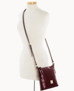 Denison Letter Carrier Bordeaux -Dooney & Bourke B1725G 8DBXPABM ALT4