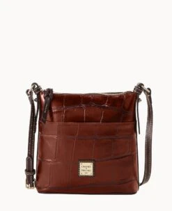 Denison Letter Carrier Bordeaux -Dooney & Bourke B1725G 8DCGPABM