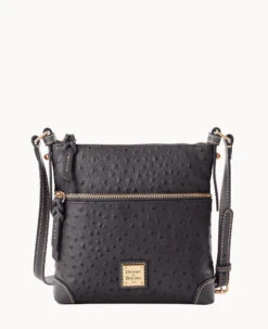 Ostrich Letter Carrier Caramel 23 Ostrich Letter Carrier Caramel -Dooney & Bourke B1725G OTBLPABL