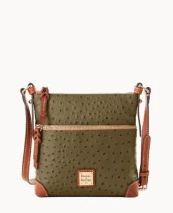 Ostrich Letter Carrier Caramel 27 Ostrich Letter Carrier Caramel -Dooney & Bourke B1725G OTOLPAKR