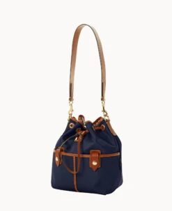 Wayfarer Drawstring Navy -Dooney & Bourke B1765G WWNVLSKR ALT1 1