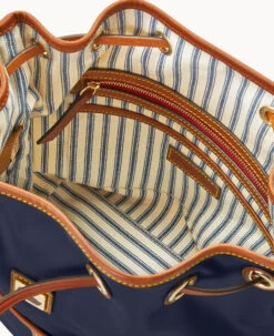 Wayfarer Drawstring Navy -Dooney & Bourke B1765G WWNVLSKR ALT2