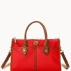 Wayfarer Satchel Red
