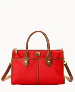 Wayfarer Satchel Red