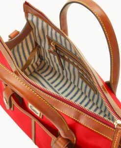 Wayfarer Satchel Red -Dooney & Bourke B1775G WWRDLSKR ALT2 1