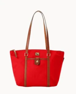 Wayfarer Zip Tote Red 25 Wayfarer Zip Tote Red -Dooney & Bourke B1783G WWRDLSKR 1