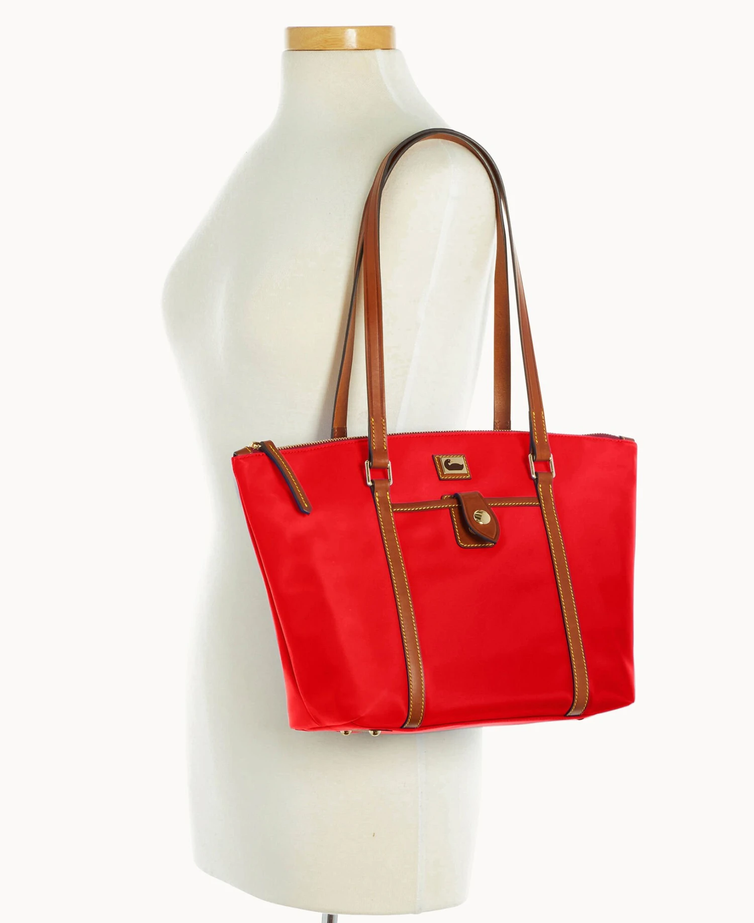 Wayfarer Zip Tote Red 10 Wayfarer Zip Tote Red - Image 10