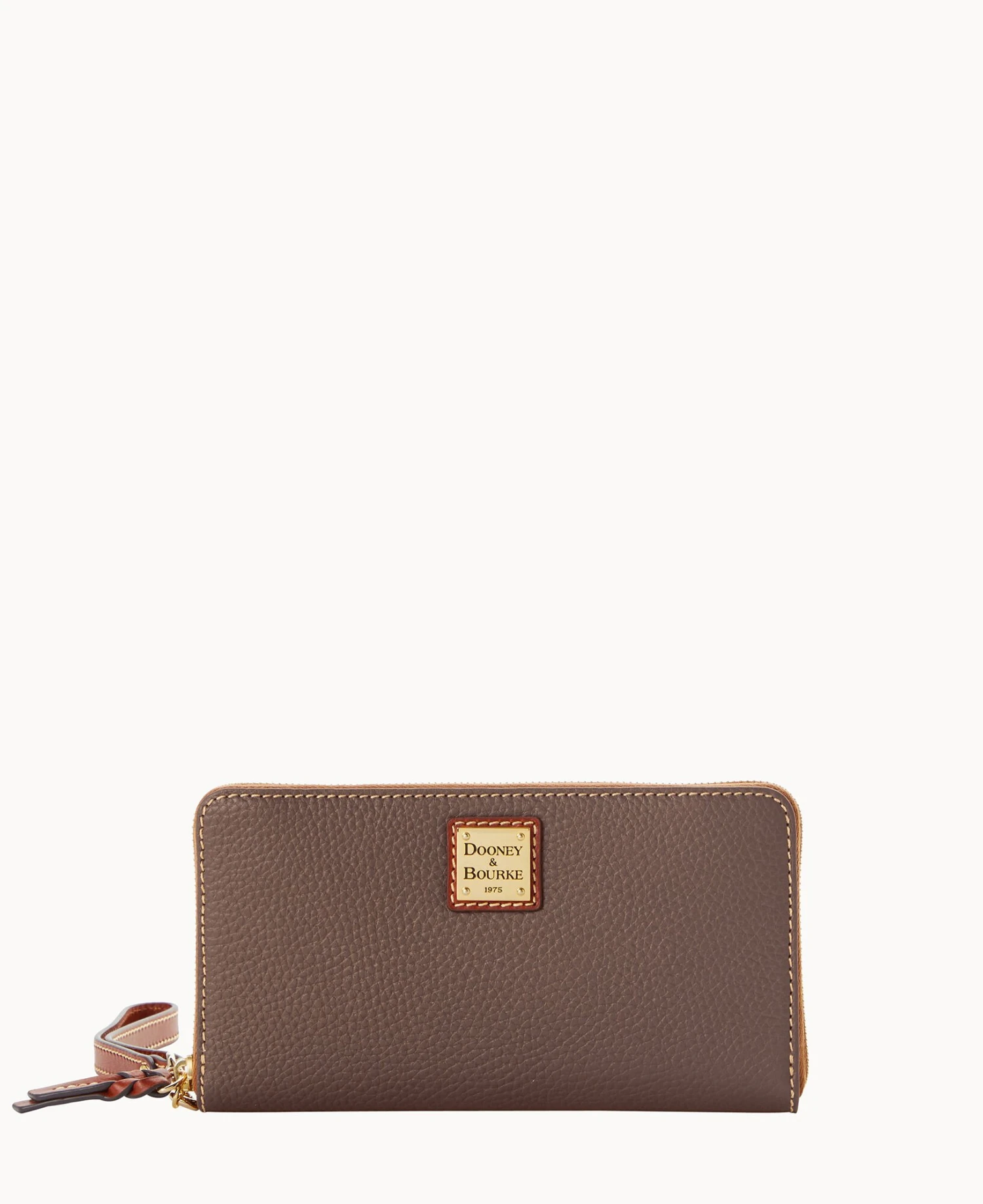 Pebble Grain Large Zip Around Wristlet Crossbody Black 11 Pebble Grain Large Zip Around Wristlet Crossbody Black - Image 11