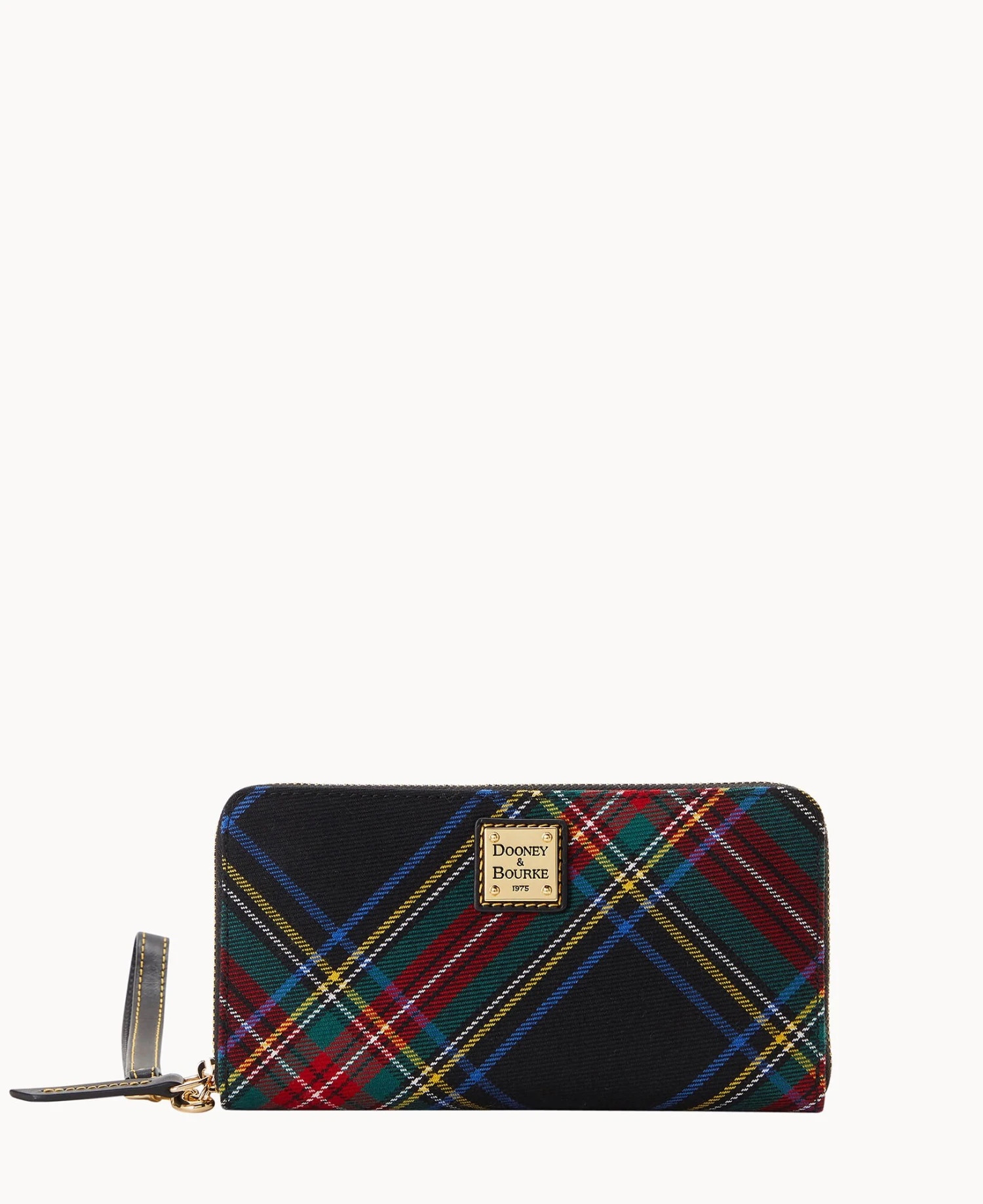 Tartan Large Zip Around Wristlet Crossbody Red 11 Tartan Large Zip Around Wristlet Crossbody Red - Image 11