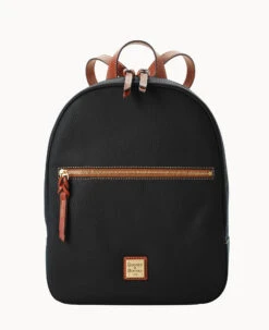 Pebble Grain Ronnie Backpack Black