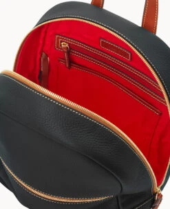 Pebble Grain Ronnie Backpack Black -Dooney & Bourke B1797G AWBLPATN ALT2
