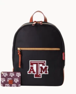 Collegiate Texas Achr(38)M University Backpack W ID Holder TEXAS A&M -Dooney & Bourke B1797G INBLPATNTXAM 2