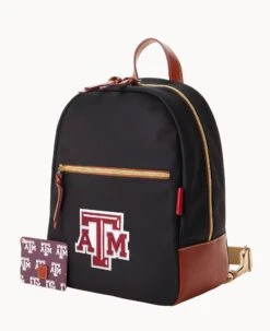 Collegiate Texas Achr(38)M University Backpack W ID Holder TEXAS A&M -Dooney & Bourke B1797G INBLPATNTXAM ALT1 1