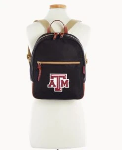 Collegiate Texas Achr(38)M University Backpack W ID Holder TEXAS A&M -Dooney & Bourke B1797G INBLPATNTXAM ALT4 1