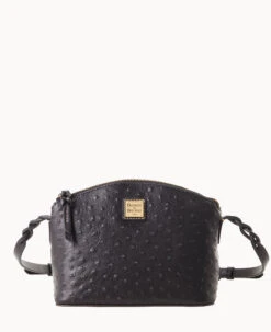 Ostrich Penny Crossbody Caramel 26 Ostrich Penny Crossbody Caramel -Dooney & Bourke B1823G OTBLPABL