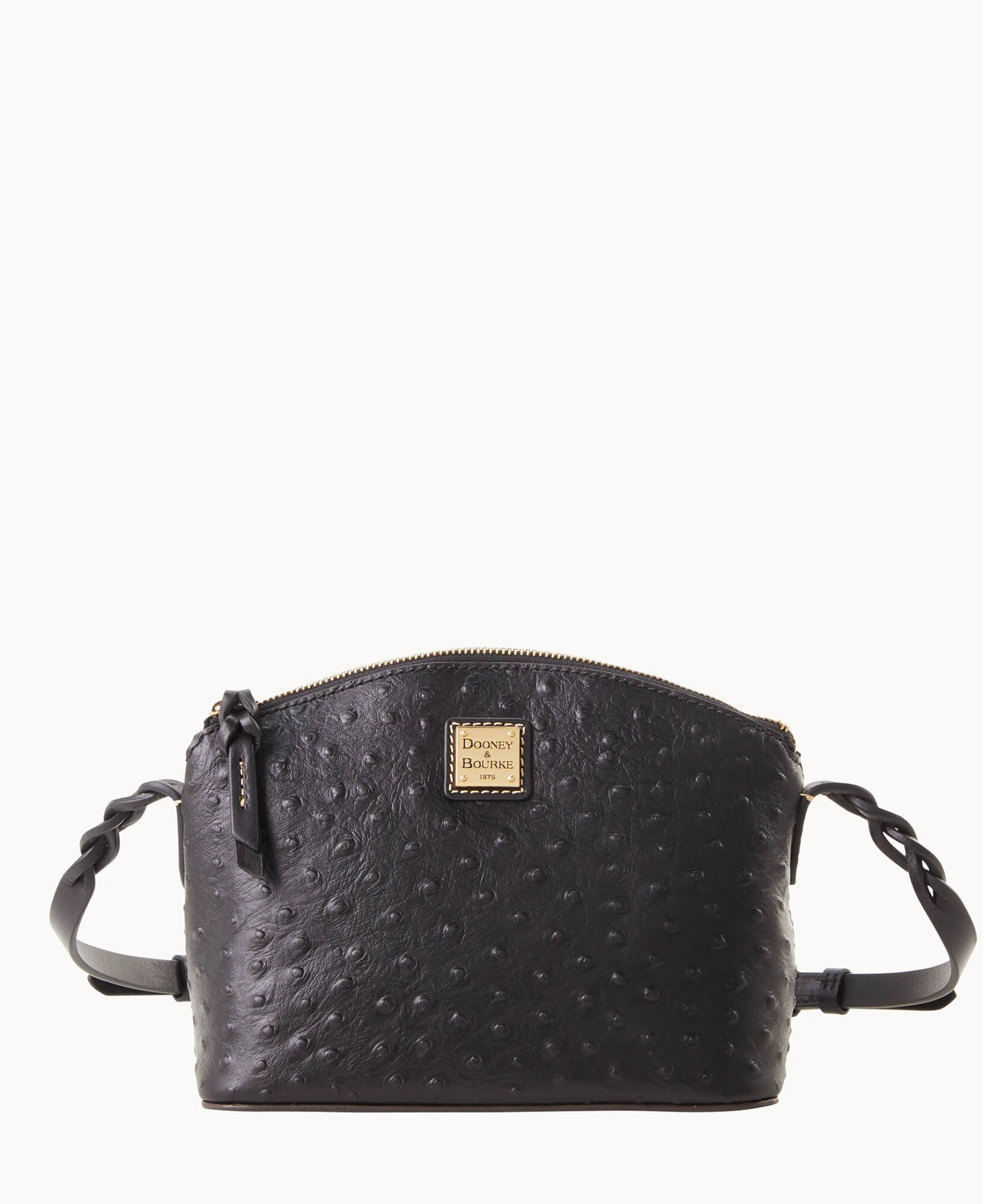 Ostrich Penny Crossbody Caramel 11 Ostrich Penny Crossbody Caramel - Image 11