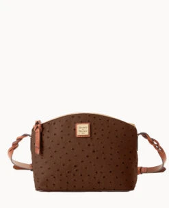 Ostrich Penny Crossbody Caramel 27 Ostrich Penny Crossbody Caramel -Dooney & Bourke B1823G OTBMPAKR