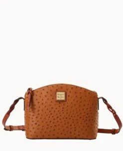 Ostrich Penny Crossbody Caramel 21 Ostrich Penny Crossbody Caramel -Dooney & Bourke B1823G OTCAPATN 1