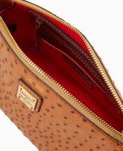 Ostrich Penny Crossbody Caramel 18 Ostrich Penny Crossbody Caramel -Dooney & Bourke B1823G OTCAPATN ALT2
