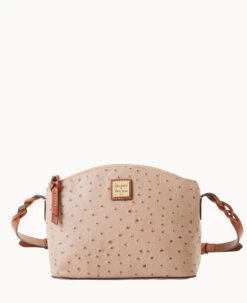 Ostrich Penny Crossbody Caramel 30 Ostrich Penny Crossbody Caramel -Dooney & Bourke B1823G OTXDPAKR