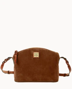 Suede Penny Crossbody Olive -Dooney & Bourke B1823G SUARPATN