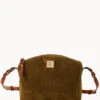Suede Penny Crossbody Olive