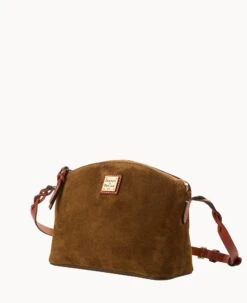 Suede Penny Crossbody Olive -Dooney & Bourke B1823G SUOLPATN ALT1 1