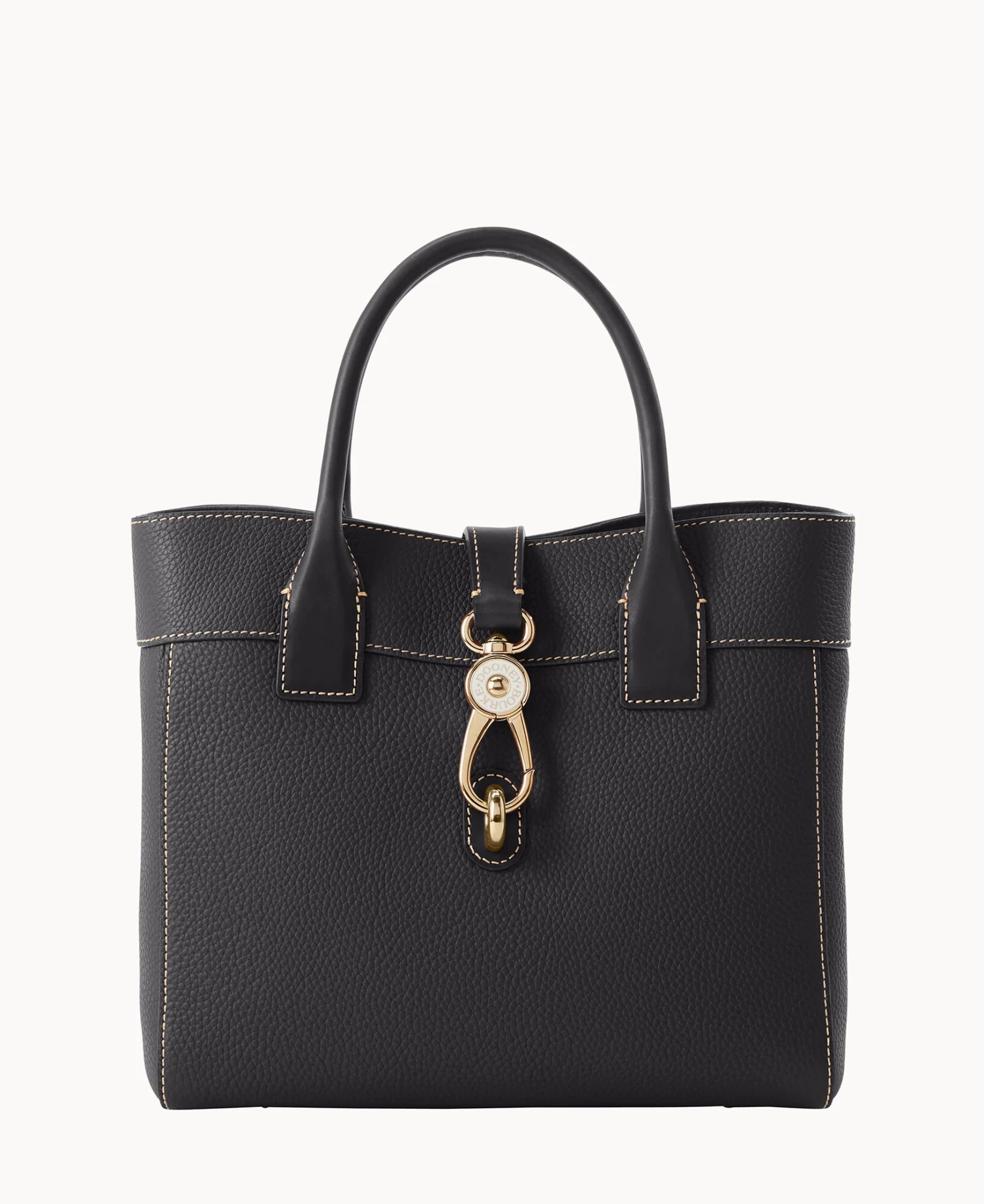 Pebble Grain Cara Tote Black 9 Pebble Grain Cara Tote Black - Image 9