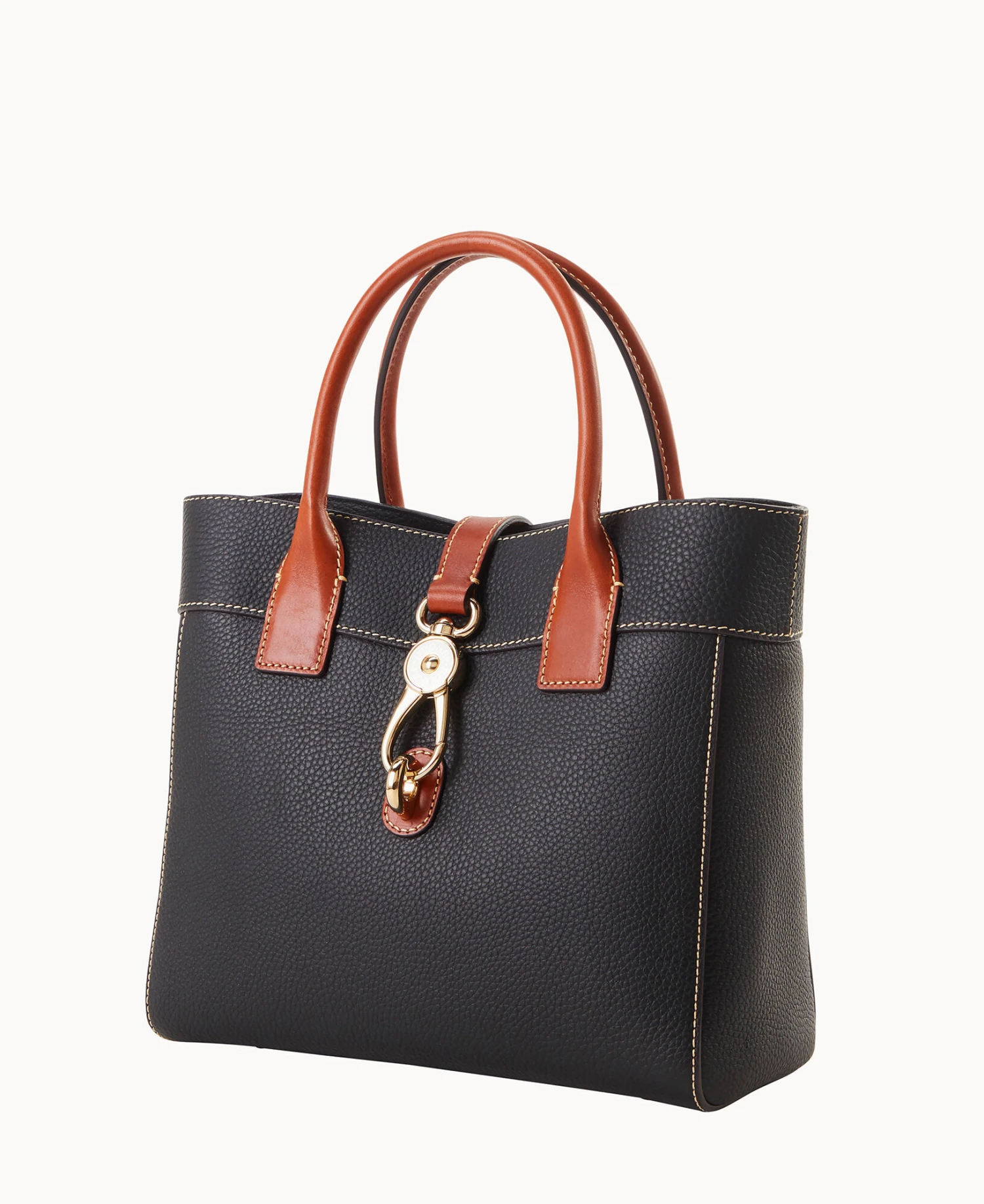 Pebble Grain Cara Tote Black 2 Pebble Grain Cara Tote Black - Image 2