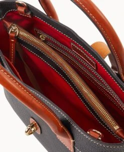 Pebble Grain Cara Tote Black 26 Pebble Grain Cara Tote Black -Dooney & Bourke B1828G AWBLPATN ALT2 1