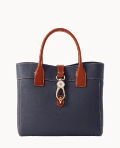 Pebble Grain Cara Tote Black 34 Pebble Grain Cara Tote Black -Dooney & Bourke B1828G AWMDPATN