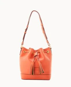 Florentine Small Drawstring Salmon -Dooney & Bourke B1830D SCSISCSI 2