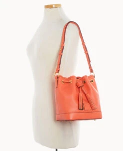 Florentine Small Drawstring Salmon -Dooney & Bourke B1830D SCSISCSI ALT4