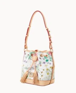 Botanical Collection Small Drawstring White -Dooney & Bourke B1830G BZWHSVNA ALT1 1
