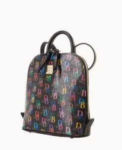 DB75 Multi Small Zip Pod Backpack Black -Dooney & Bourke B1842G 5SBLPABL ALT1 1