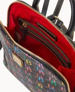 DB75 Multi Small Zip Pod Backpack Black -Dooney & Bourke B1842G 5SBLPABL ALT2 1