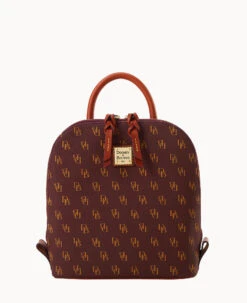 Gretta Small Zip Pod Backpack Ivy -Dooney & Bourke B1842G NGBXPATN