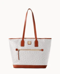 Ostrich Tote Black Black -Dooney & Bourke B1854G OTFGPAKR