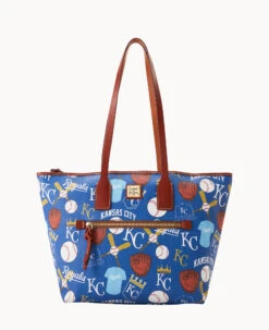 MLB Royals Tote ROYALS -Dooney & Bourke B1854G QUBUPATNRYLS