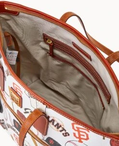 MLB Giants Tote GIANTS -Dooney & Bourke B1854G QUMWPATNGINT ALT2 1