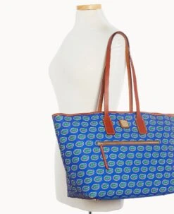 Collegiate University Of Florida Large Tote U OF FLORIDA -Dooney & Bourke B1855G AABUPATNFLA0 ALT4 1