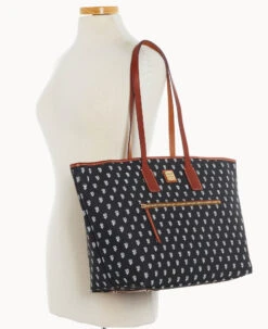 MLB Giants Large Tote GIANTS -Dooney & Bourke B1855G MJBLPATNGINT ALT4