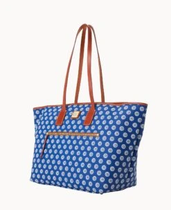 MLB Cubs Large Tote CUBS 14 MLB Cubs Large Tote CUBS -Dooney & Bourke B1855G MJBUPATNCUBS ALT1 1