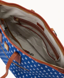 MLB Dodgers Large Tote DODGERS -Dooney & Bourke B1855G MJBUPATNDODG ALT2