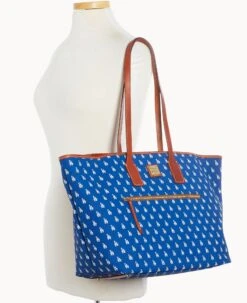 MLB Dodgers Large Tote DODGERS -Dooney & Bourke B1855G MJBUPATNDODG ALT4 1