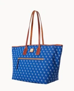 MLB Royals Large Tote ROYALS -Dooney & Bourke B1855G MJBUPATNRYLS ALT1 1